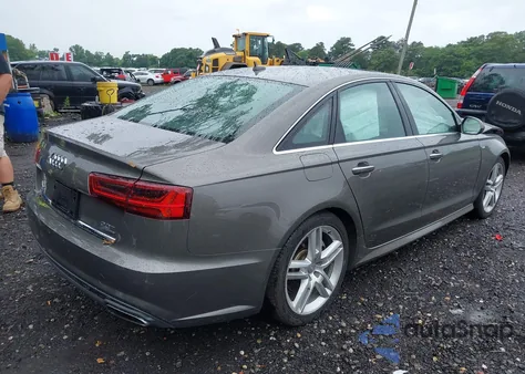 2016 Audi A6 2.0T Premium Plus z USA, uszkodzony, nr VIN WAUGFAFC8GN048361